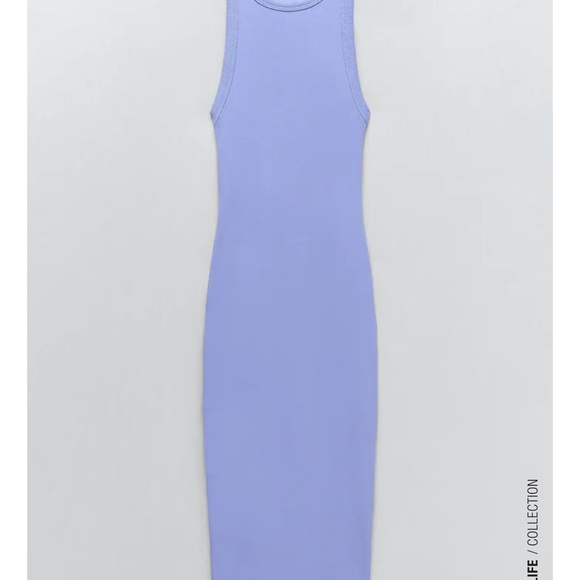 Lavender Zara Dress Worn Once - Picture 2 of 5
